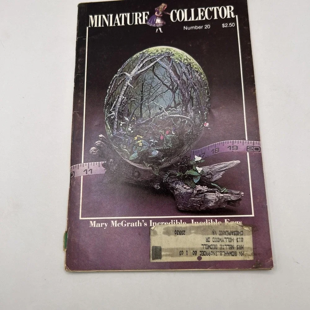 Miniature Collector Magazine Lot Issues 5–15, 17-22, 36 | Vintage Dollhouse Mini